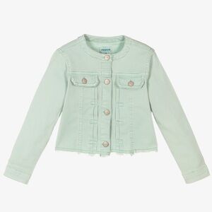 Mayoral Ecofriends twill jacket in jade size 3 - never opened/new with tags
